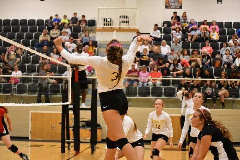 Ripley defeats Walnut in first ever inCounty volleyball match Tippah