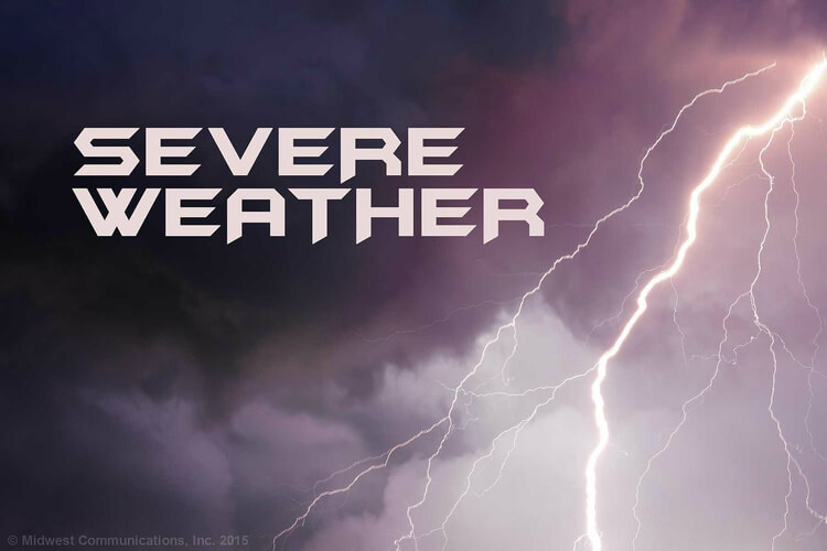 Severe weather including tornado possibility in forecast for region today