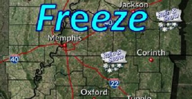 Special weather statement for Tippah County as temps to drop 30-40 degrees