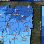 Dangerously low wind chills, rain changing over to snow with cold front in forecast