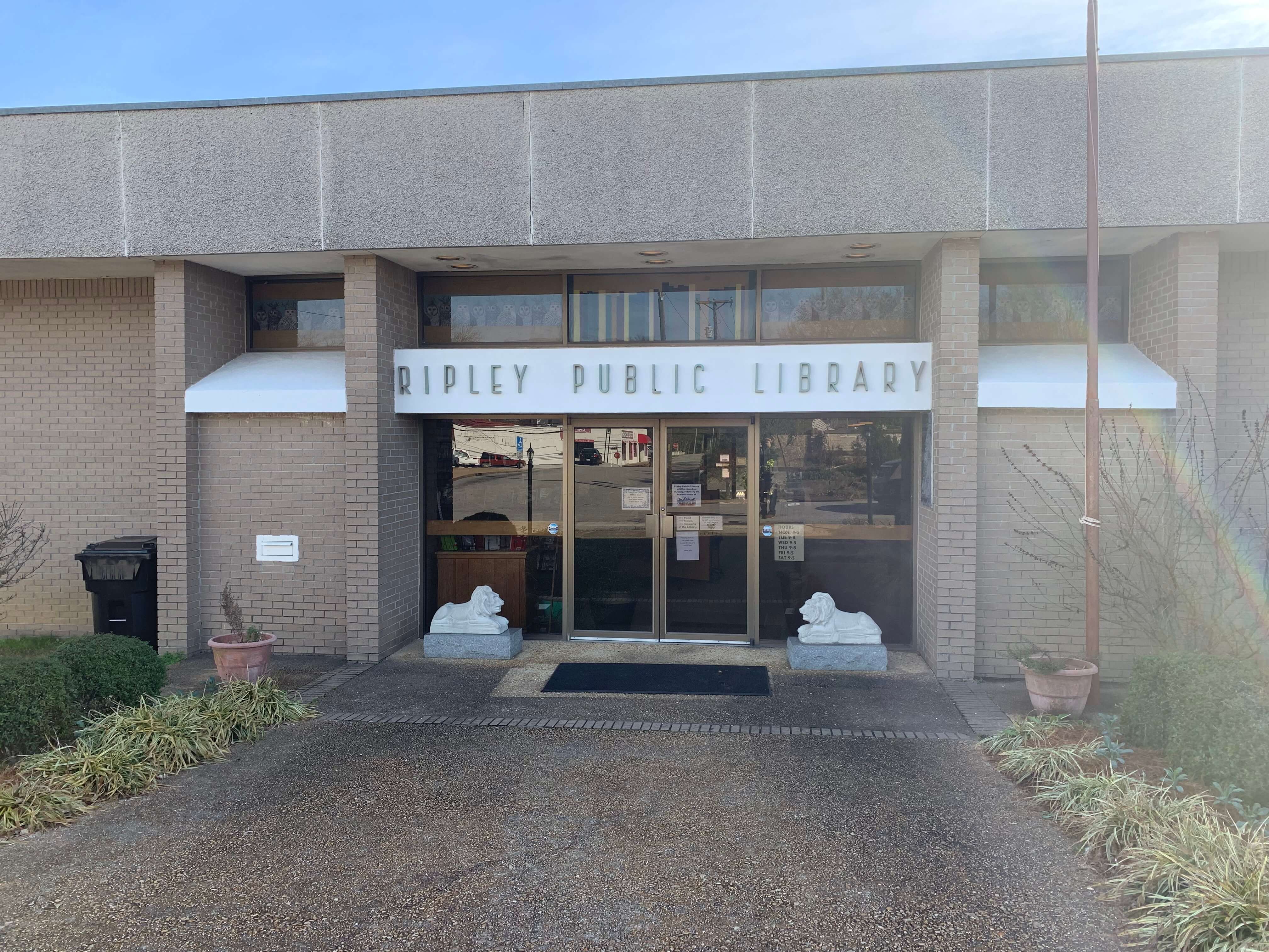 The Ripley public library is looking for a new Librarian