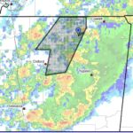 Flood advisory, risk of severe weather with damaging wind and hail