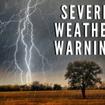 Wind advisory in place with threat of strong storms, hail, isolated tornado possible