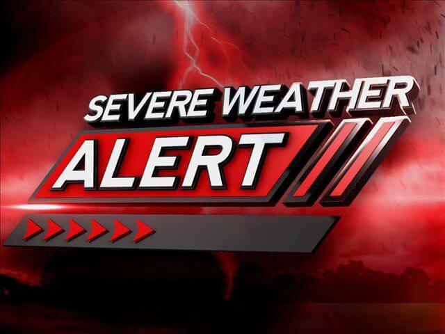 Strong tornadoes, damaging winds, large hail possible as Tornado Watch issued
