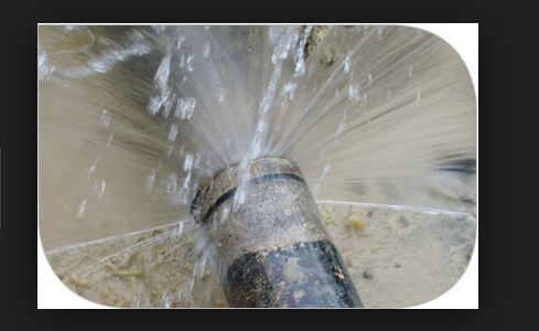 Burst water main in Ripley causing low to no pressure