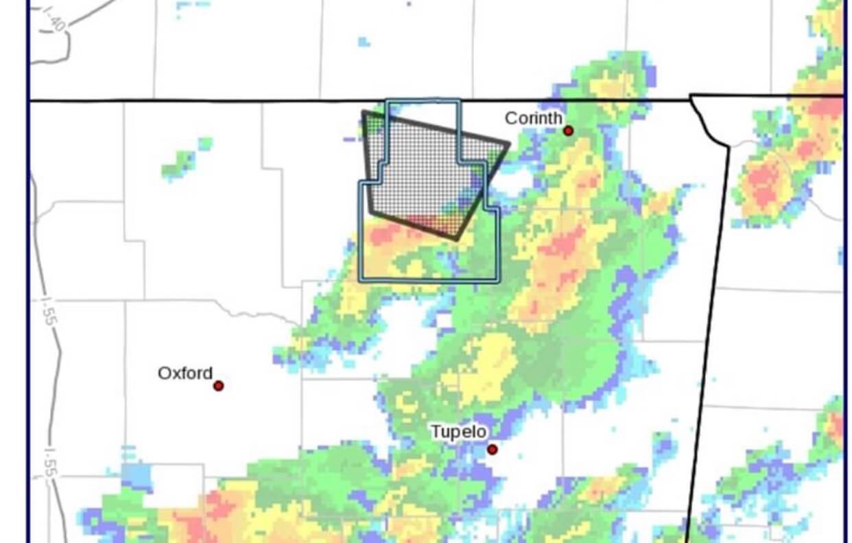 Significant weather advisory issued for Ripley and Tippah County