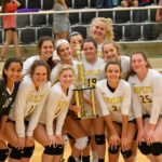 Ripley claims first ever volleyball Tippah County Tournament title in sweeping fashion