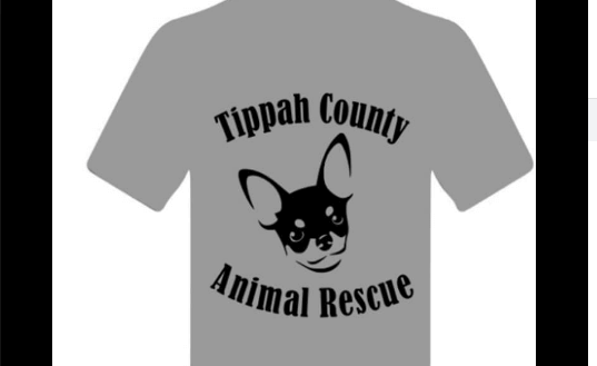 Tippah Animal Rescue holding t-shirt fundraiser