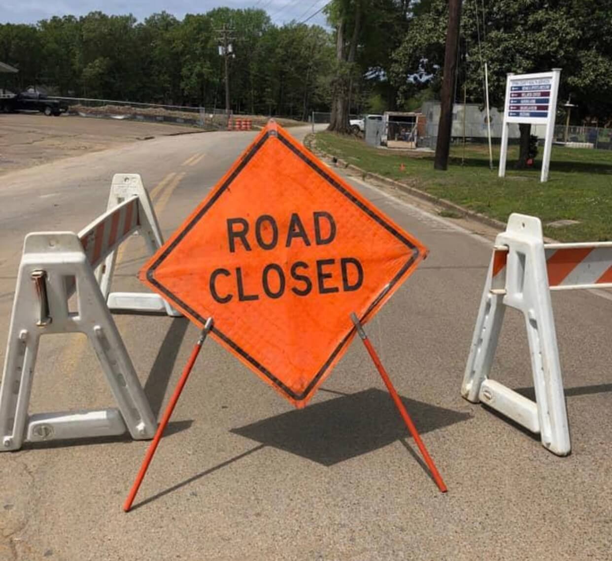 Hospital street closed as construction begins for new hospital, two detours available