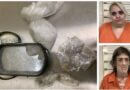 A man and woman arrested on drug charges.