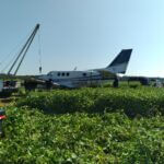 PLANEGATE 2022: Crew takes on the task of dismantling Tupelo plane involved in Saturday's terrifying hours-long incident