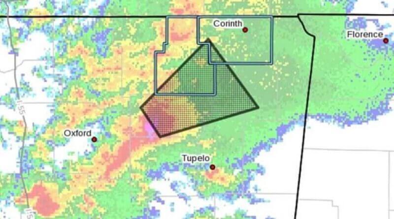 Tippah County under threat of severe weather as storms move in to Mississippi