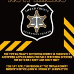 Tippah County Detention Center is hiring