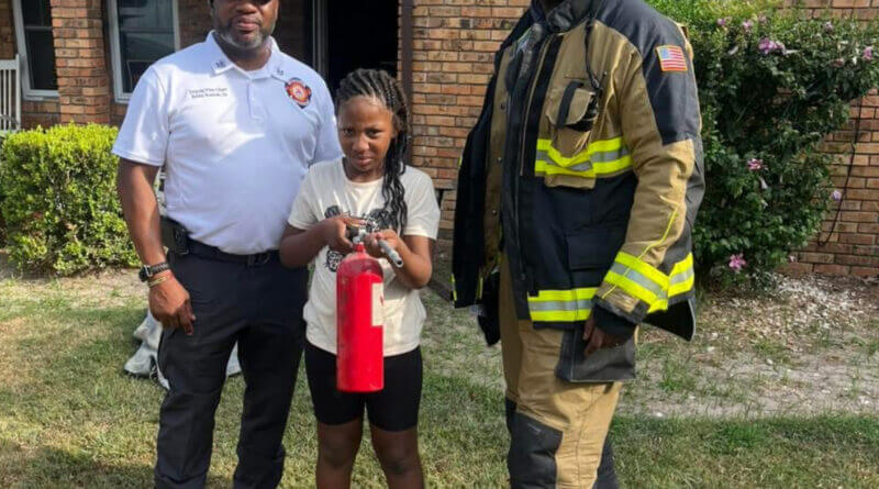 Greenville 8-Year-Old Saves Grandparents’ Home from Fire