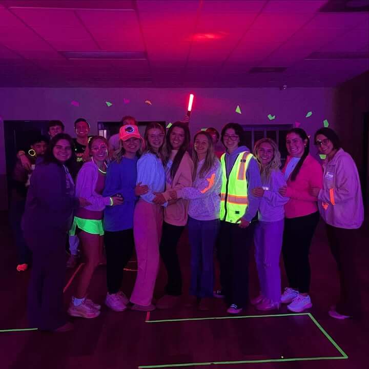 Northeast Mississippi Community College Hosts Successful BSU Glow Party