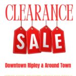 Downtown Ripley to Host Clearance Sale Day on Jan. 31 🛍️ Clearance Sale Day – January 31!
