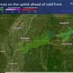 Rain expected ahead of strong cold front set to arrive Friday night Rain chances are on the rise ahead of a strong cold front that will push through Friday night