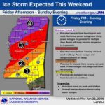 Mississippi braces for ice storm this weekend, officials warn Photos from Mississippi Emergency Management Agency's post