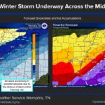 Weather forecast shows minimal changes in snow and ice accumulation projections There weren't a lot of significant changes to the forecast