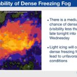 Freezing fog forecasted for Mid-South overnight, travel warnings possible Heads up Mid-South: there is a medium to high chance of dense freezing fog tonight into Wednesday mo