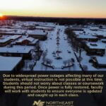 Widespread Power Outages Disrupt Virtual Classes Due to widespread power outages affecting many of our students, virtual instruction is not possible