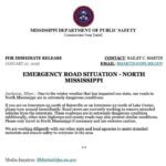 Mississippi DPS urges caution on I-55 and I-22 amid hazardous conditions 👇Important information from Mississippi Department of Public Safety (Official)