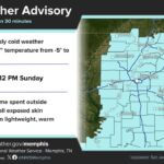 Cold Weather Advisory in Effect Through Sunday Morning Here's a look at the cold weather products tonight