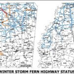 Winter Storm Fern Shuts Down Roads in Northern Mississippi WINTER STORM FERN HIGHWAY STATUS - 12:30 p.m