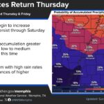 Tippah County Weather to Stay Dry Early in the Week, Rain Chances Increase by Weekend Image for: Tippah County Weather to Stay Dry Early in the Week, Rain Chances Increase by Weekend