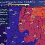 Tippah County Residents Advised to Enjoy Dry Weather Before Rain and Storm Threats Return Image for: Tippah County Residents Advised to Enjoy Dry Weather Before Rain and Storm Threats Return