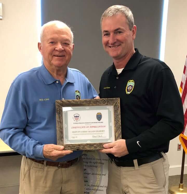 Ripley Police Department Honors Deputy Chief Allan Gilbert for 25 Years ...