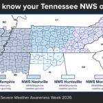 Tennessee kicks off Severe Weather Awareness Week Today is the first day of Severe Weather Awareness Week in Tennessee