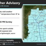 Temperatures Rise After Cold Morning in Memphis Photos from US National Weather Service Memphis Tennessee's post