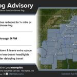 Dense Fog Advisory Extended in Northeast Mississippi Expanded the Dense Fog Advisory (DFA) due to upstream dense fog working its way into northeast Missi