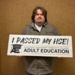 Northeast Mississippi Community College celebrates adult student Zachary Johnson's high school equivalency diploma Congratulations to Zachary Johnson, NEMCC Adult Education student at Booneville, on earning his High