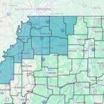 Ice Remains on Roads in 10 Mississippi Counties, State Reports As of 8 a.m