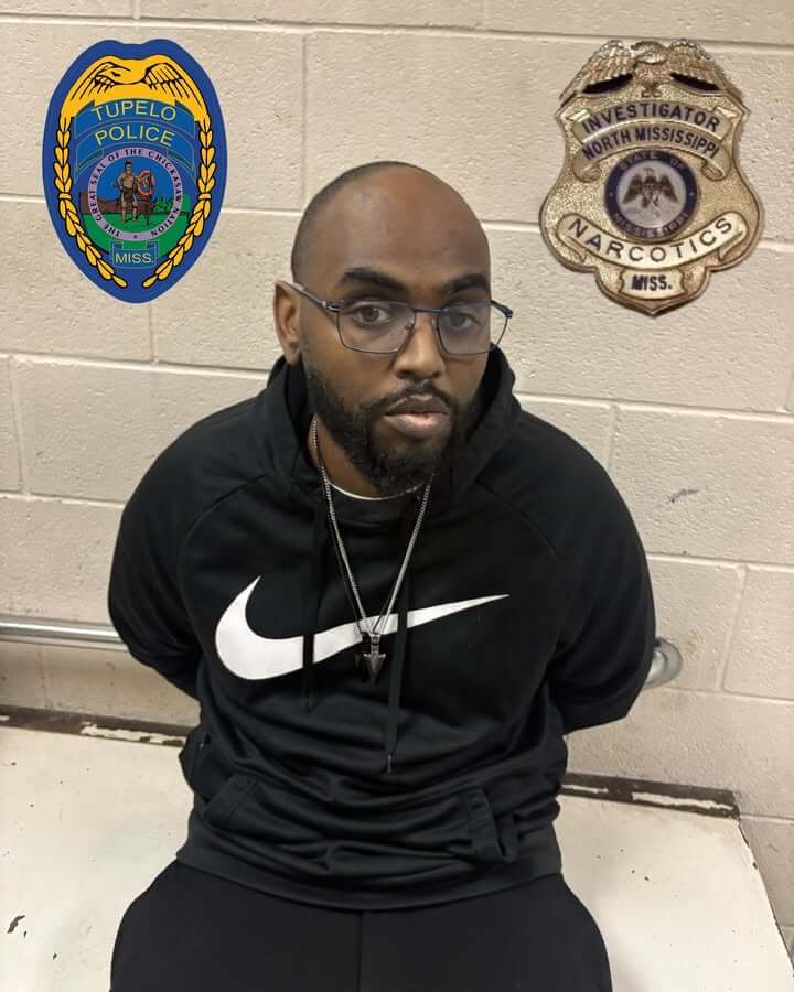 Tupelo man charged with felony trafficking of methamphetamine after ...