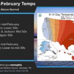Milder temperatures and longer days expected as spring approaches Some welcome orange and red on the map for those weary of the snow, ice and cold temperatures