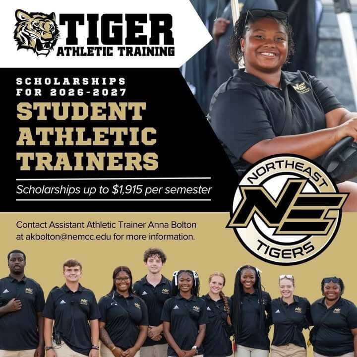 Tiger Athletic Training Scholarships Now Open for 2026-2027 | Tippah News