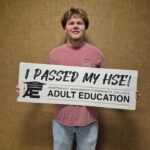 Levi Roseberry earns high school equivalency diploma, lands job 🎓 Congratulations, Levi Roseberry!
