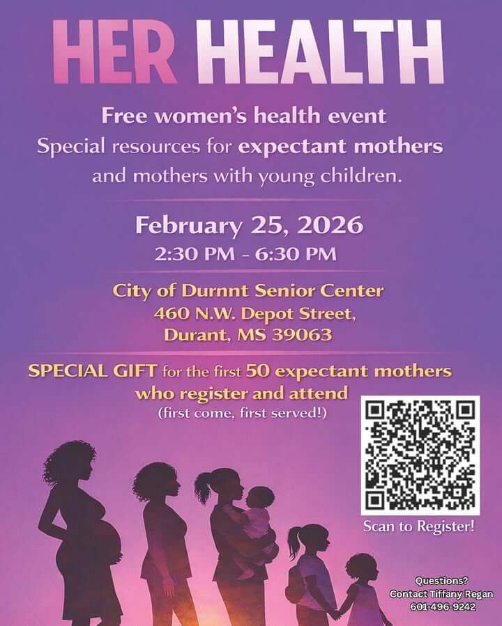 UMMC, Children’s of Mississippi to host free health event in Durant on Feb. 25