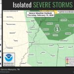 Forecasters reintroduce low-confidence severe weather threat for western Tennessee tonight The severe weather threat has been reintroduced into our area for tonight