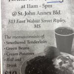 Minister Crayton to host Tenderloin Friday lunch in Ripley Tenderloin Friday is happening this week!