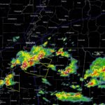Severe storms with large hail move across north Mississippi, radar says 2/26 7:50 PM Radar Update -