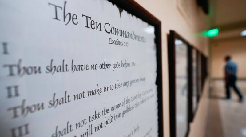 Federal court clears way for Ten Commandments to be displayed in Louisiana public school classrooms
