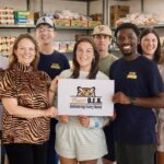 Phi Theta Kappa members donate $4,120 in food to Tiger Den Pantry Recently, 206 of our Phi Theta Kappa members donated an estimated $4,120 worth of canned food and su