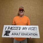 NEMCC adult education student earns high school equivalency diploma 🎓 Congratulations, Johnny Stockton!