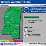 Marginal severe weather risk across state Saturday ⚠️ Weekend Severe Weather Threat ⚠️