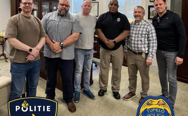 Tupelo Police Host Three Dutch Officers for Exchange It was an honor to welcome three Dutch police officers to Tupelo yesterday
