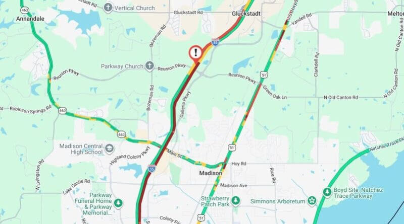 Crashes block lanes on I-55 and I-20 in Jackson area, MDOT says Photos from Mississippi Department of Transportation's post